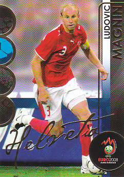Ludovic Magnin Switzerland Panini Euro 2008 Card Collection #81